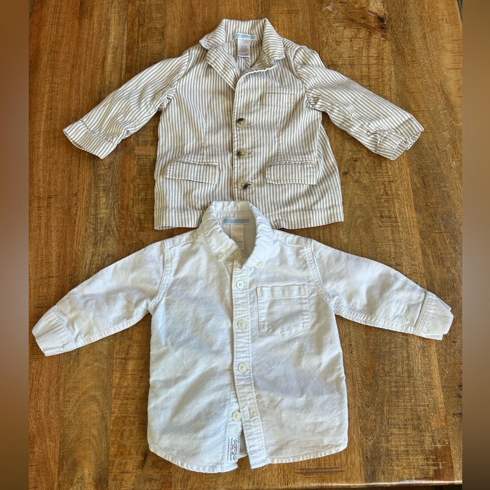 Janie and Jack button downs